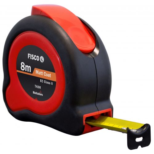 Fisco-TK8M/D-Flexómetro clase II a prueba de impactos TUF-LOK (8×25) en mm