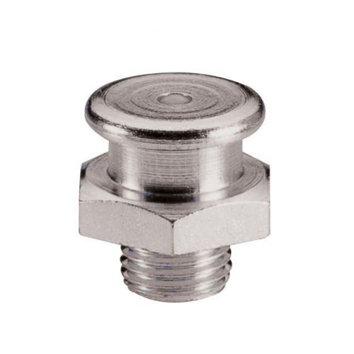 Umeta-4302263-100 Engrasadores rectos de cabeza plana DIN 3404 tipo M22 (R.3/8″-19 BSPP x L.21.5 x Ø22 acero)