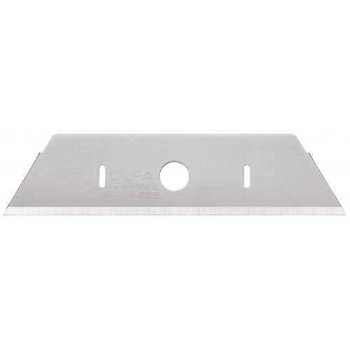 Olfa-SKB-2S/10B-Pack de 10 cuchillas trapezoidales 17,5 mm de acero inoxidable