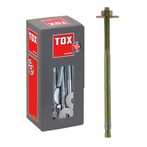 Tox-08010112-Caja de 25 pernos de anclaje para cargas pesadas B-U Slim-Fix (M12/85-100/180)