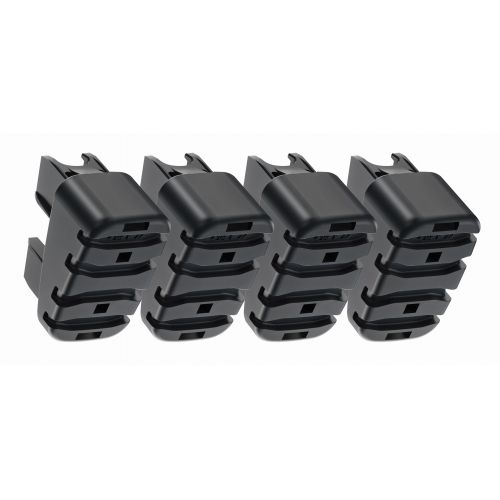 Hailo-9920-501-Juego de 4 pies estándar de escaleras de tijera EasyClix (XXL y L40)
