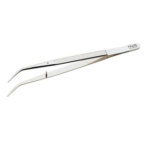 NWS-027G-160-Pinzas precisión puntas acodadas 40º