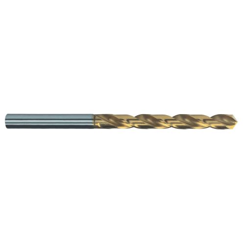 Ruko-250120T-Pack de 5 brocas helicoidales DIN 338 tipo N HSS-TiN rectificada con autocentrado (Ø 12 mm)