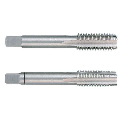 Ruko-236038-Juego de 2 machos para roscar a mano G DIN 5157 HSS rectificados con rosca G 3/8