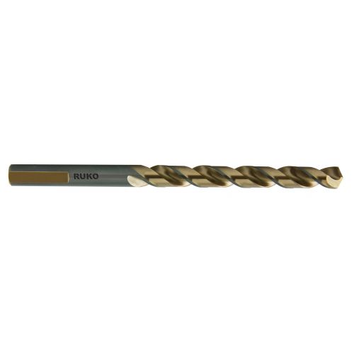 Ruko-228068-Pack de 10 brocas helicoidales DIN 338 tipo UNI HSSE-Co 5 (Ø 6.8 mm)