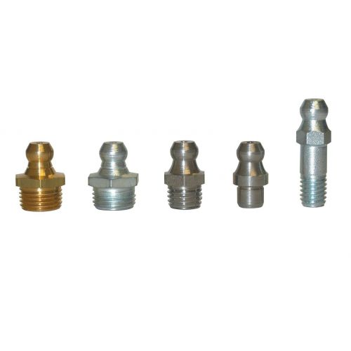 Umeta-1120737-25-25 Engrasadores rectos DIN 71412 tipo H1 (R.1/4\"-28 SAE x L.15 x Ø7 inox)