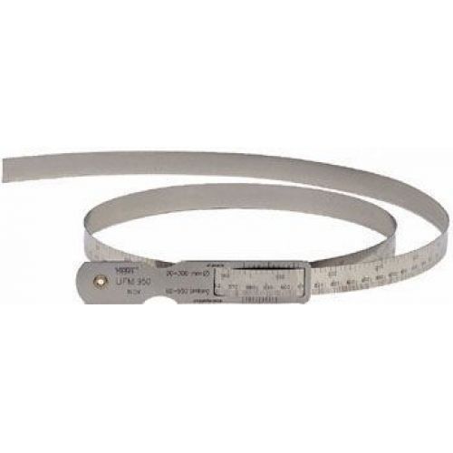 Vogel-181601-Cinta para circunferencias UFM DIN 2768 m, Medidas 60-950 mm, para ejes Ø 20-300 mm
